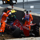 Illustration for article titled Carlos Sainz Jr. Miraculously OK To Race After Horrifying F1 Crash Under Barrier